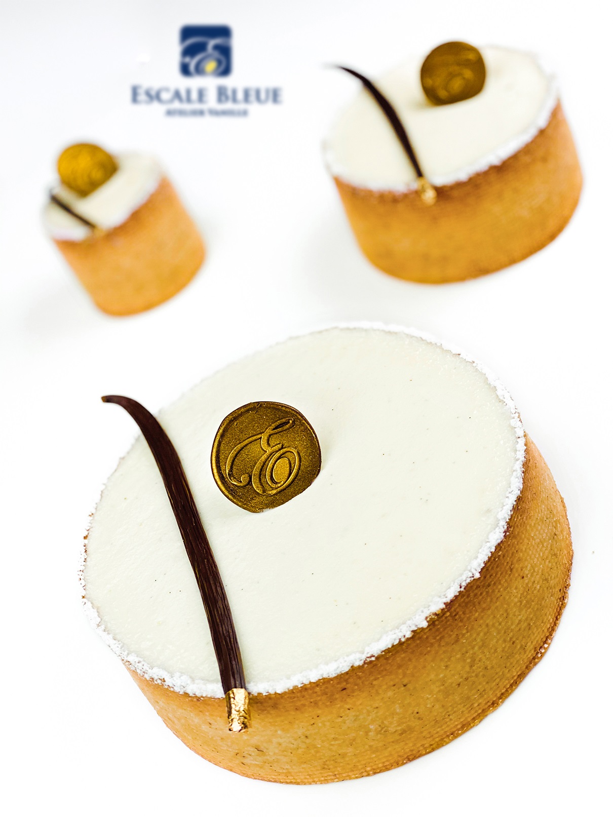 Double Cheese Tart with Vanille Bleue