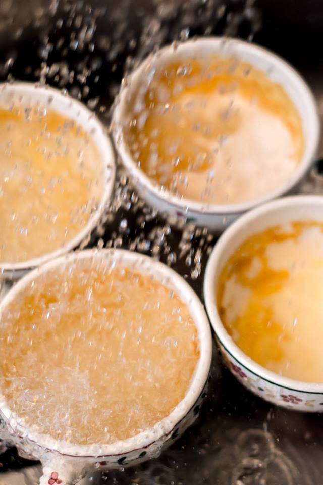 Buttercake — coulée caramel