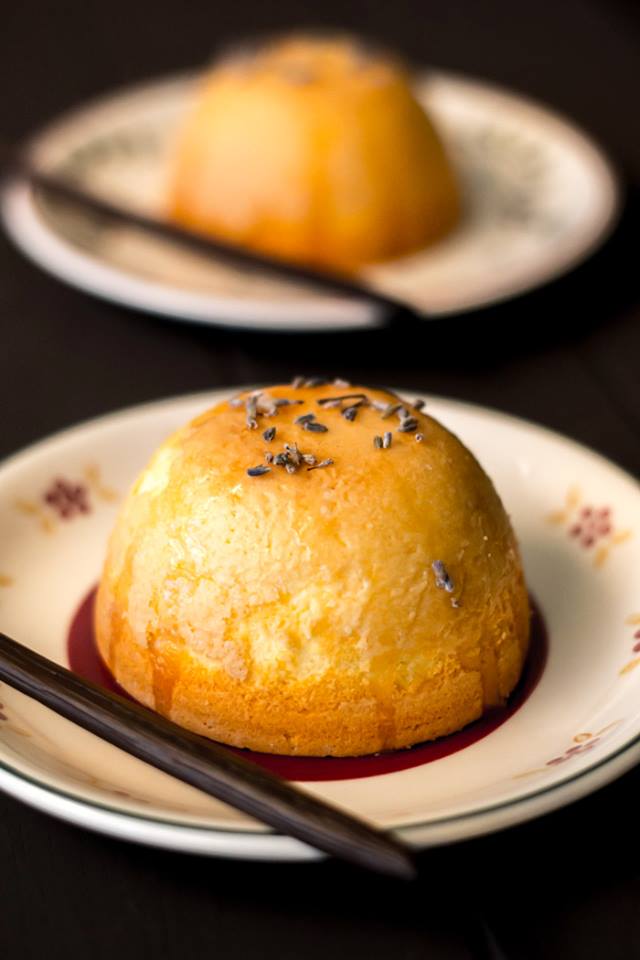 Buttercake lavande Vanille Bleue — vue dessus