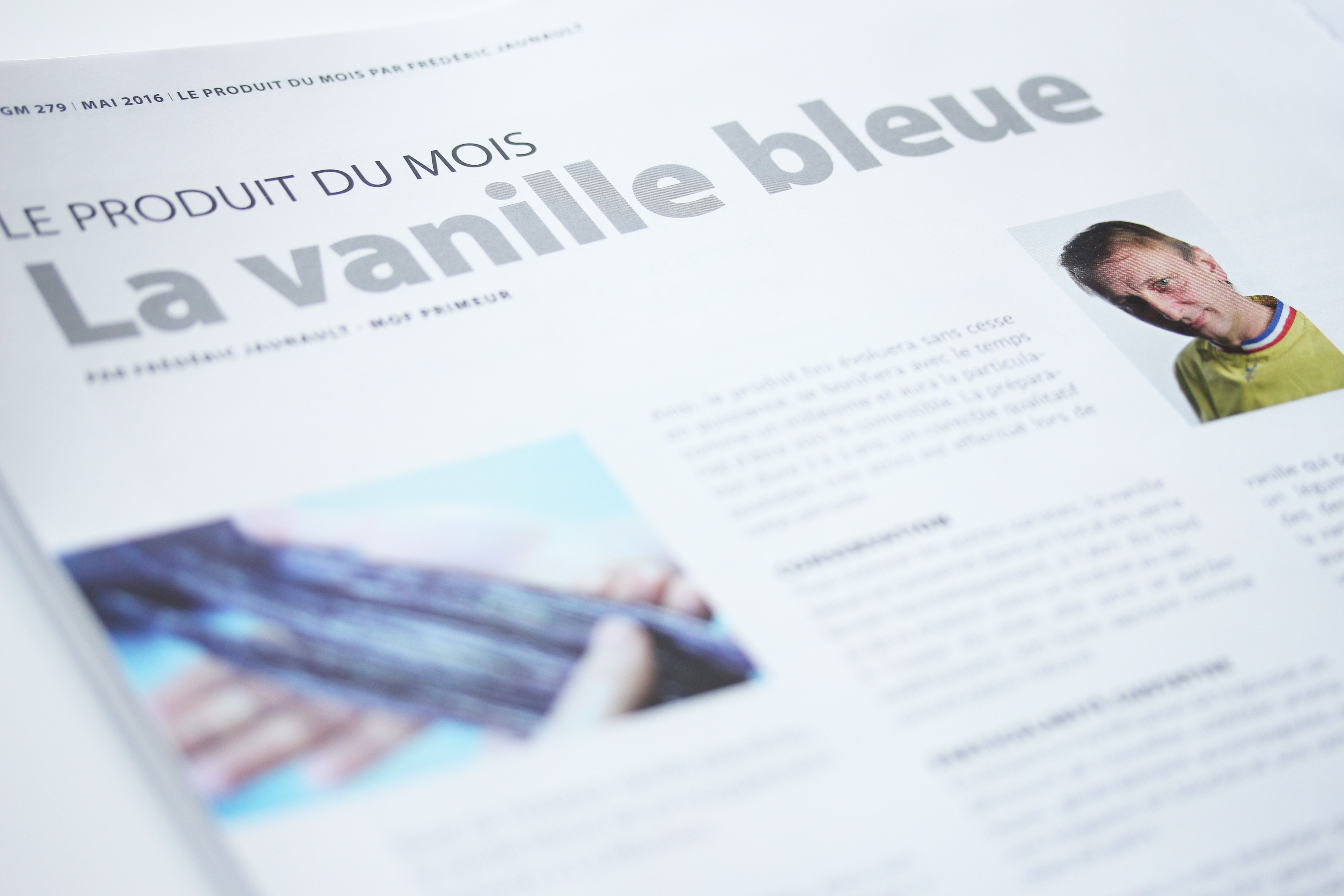 Thuriès Magazine — article Vanille Bleue page 2