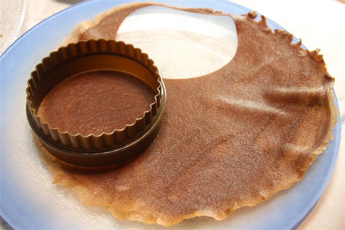 Crêpecake cacao — ajout compote banane