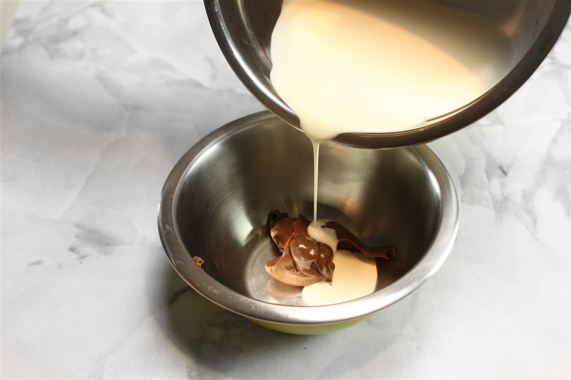 Crème fouettée pâte à tartiner — fouettage