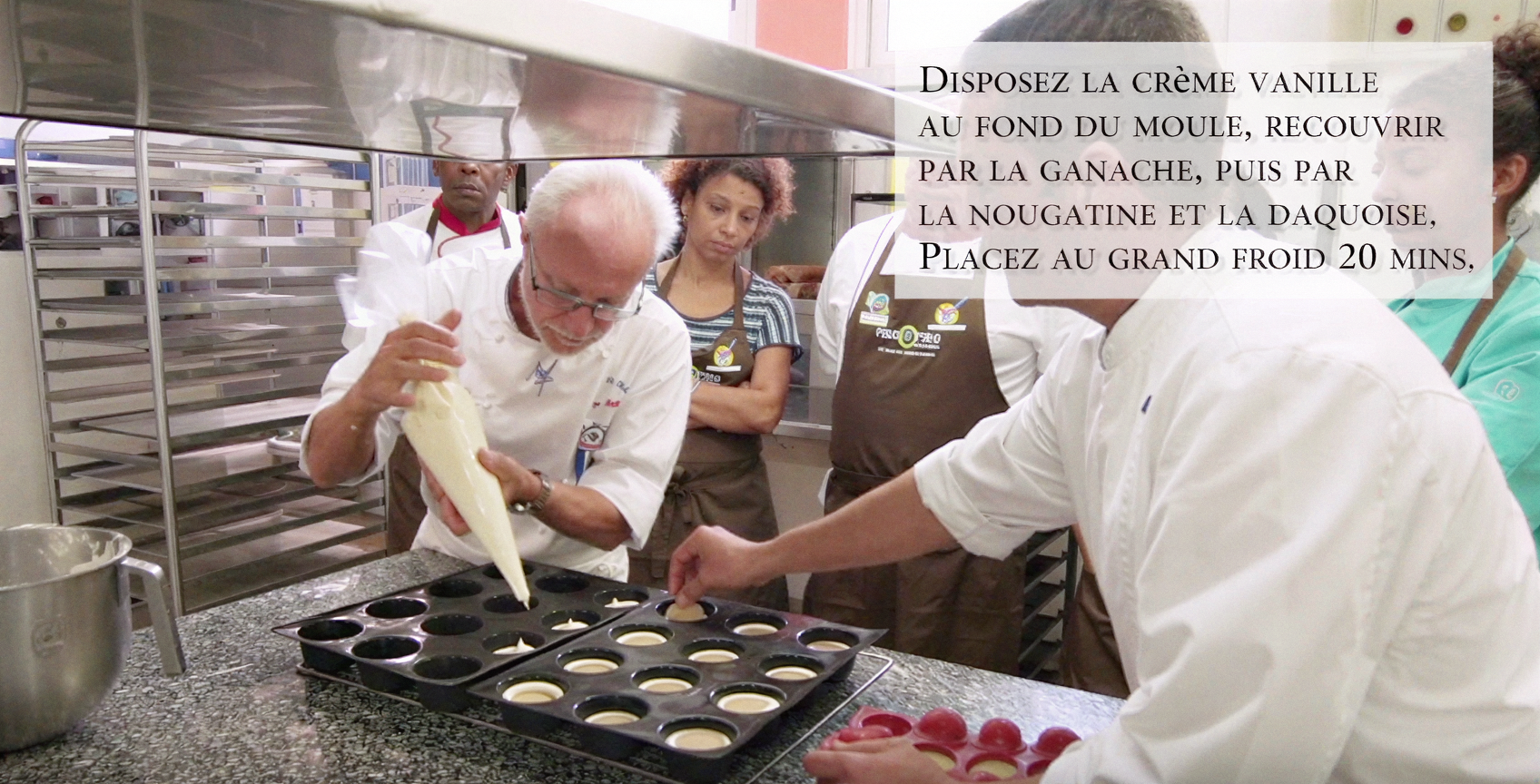 Montage en moule — Intense Café Vanille Bleue